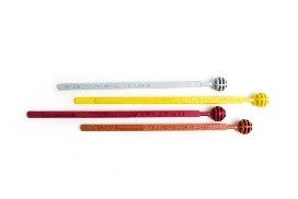 Colored dip sticks for major motorcycle manufacturer