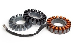 Engine stator using insert over-molding