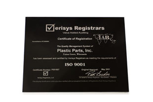 Verisys Registrars Plaque