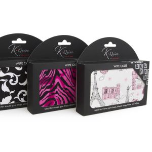 Baby Wipes Container with molded fabric insert, Artistry of Plastics