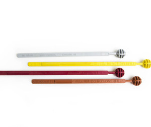 Colored dip sticks for major motorcycle manufacturer
